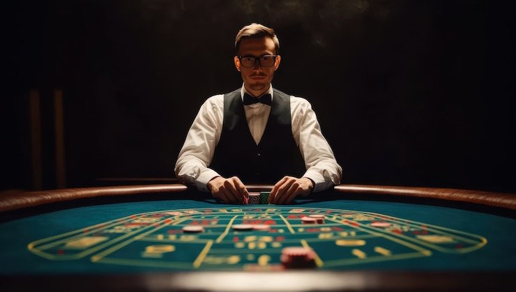 mudah4d login poker interface showing betting actions and pot size